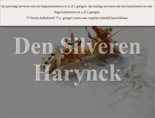 Tablet Screenshot of densilverenharynck.be